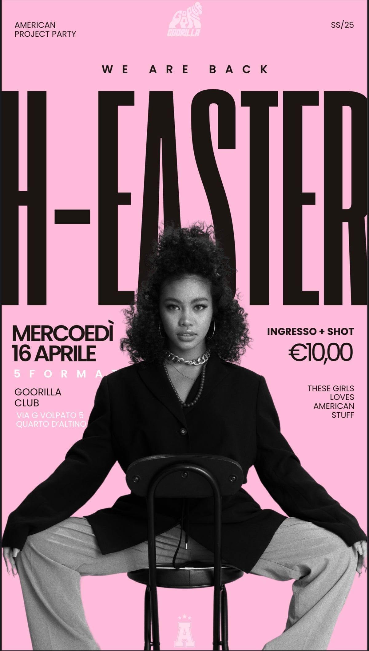 Flyer evento Festa delle matricole